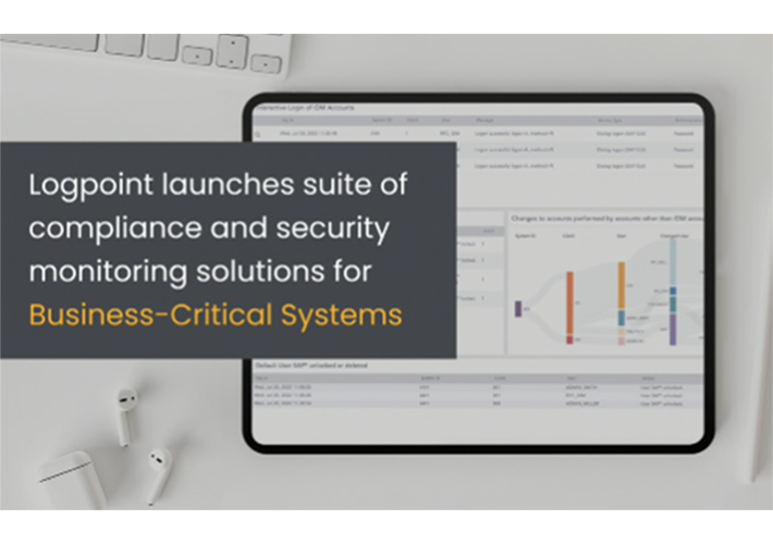 foto noticia Logpoint launches suite of compliance and security monitoring solutions for Business-Critical Systems
